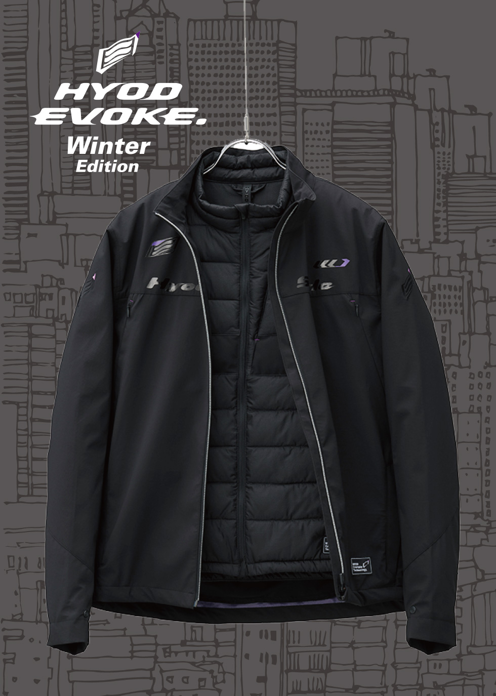 EVJ001L EVOKE SYSTEM OUTER SHELL “Regulus” Winter Edition