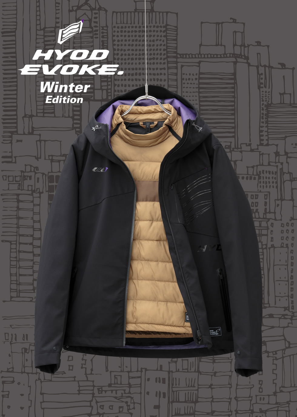 EVJ003L EVOKE SYSTEM OUTER SHELL “Aries” Winter Edition